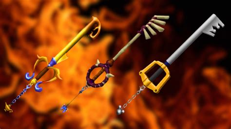 kh2 final mix all keyblades.